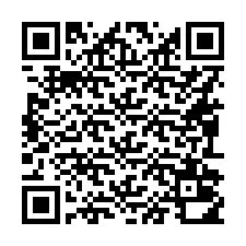 Codice QR per il numero di telefono +16092010556