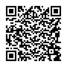 Código QR para número de telefone +16092086560