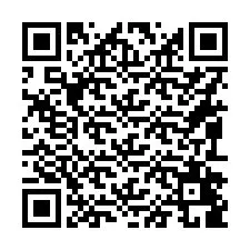 QR-koodi puhelinnumerolle +16092489551