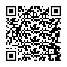 电话号码二维码 +16092489770