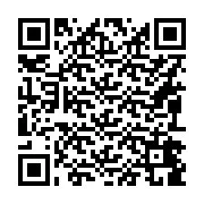 Kode QR untuk nomor Telepon +16092489845