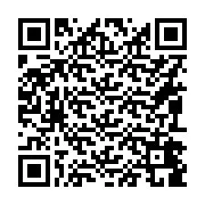 Kod QR dla numeru telefonu +16092489851