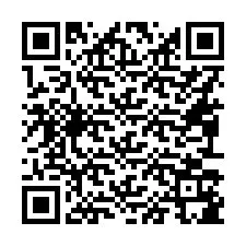 QR код за телефонен номер +16093185383