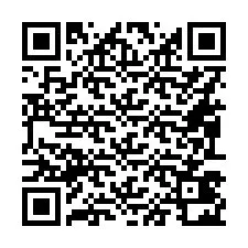 Código QR para número de telefone +16093422177