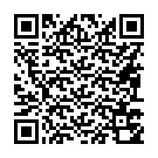 QR код за телефонен номер +16093750567