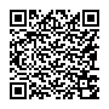 QR-code voor telefoonnummer +16093750568