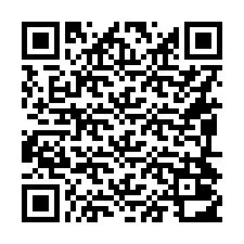 Código QR para número de teléfono +16094012224