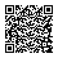 QR Code สำหรับหมายเลขโทรศัพท์ +16094387002