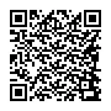 QR-код для номера телефона +16094693296