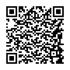 QR код за телефонен номер +16094986175