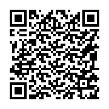 QR-Code für Telefonnummer +16095725151