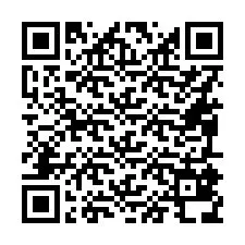 QR код за телефонен номер +16095838447