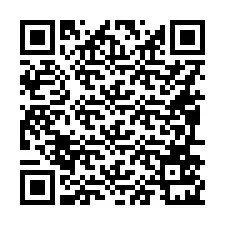 Codice QR per il numero di telefono +16096521776