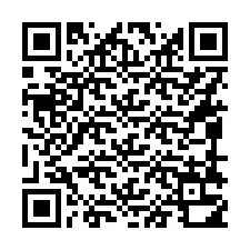 Codice QR per il numero di telefono +16098310400