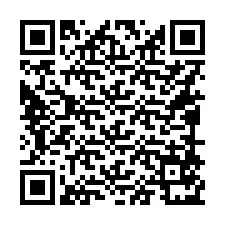 QR-koodi puhelinnumerolle +16098571488