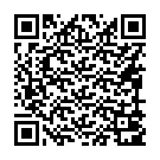 Código QR para número de teléfono +16099001013