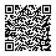 QR код за телефонен номер +16099517054