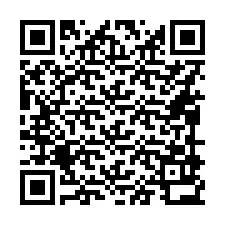 Codice QR per il numero di telefono +16099932357