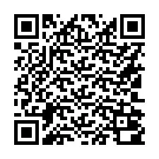 QR kód a telefonszámhoz +16102000016