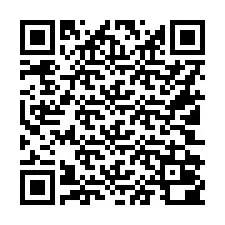 QR-koodi puhelinnumerolle +16102000028