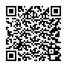 QR-код для номера телефона +16102000034