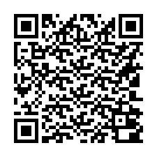 QR-код для номера телефона +16102000042