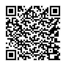 QR код за телефонен номер +16102000053