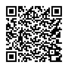 QR-Code für Telefonnummer +16102000243