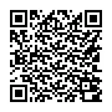 QR Code pour le numéro de téléphone +16102000416