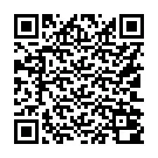 QR-код для номера телефона +16102000418