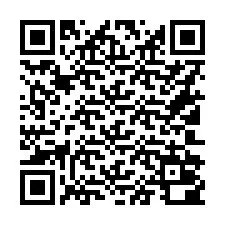 QR-код для номера телефона +16102000419