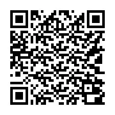 QR-код для номера телефона +16102000430