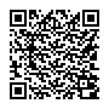 QR-Code für Telefonnummer +16102000446