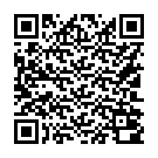 QR-код для номера телефона +16102000459