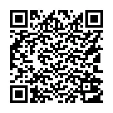 QR код за телефонен номер +16102003910