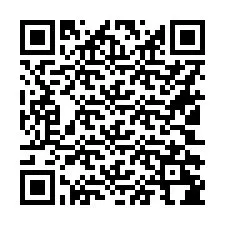 Kode QR untuk nomor Telepon +16102284122