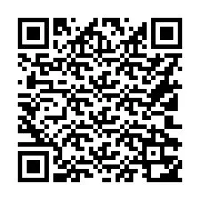 Código QR para número de telefone +16102352209