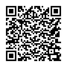 QR код за телефонен номер +16102397147