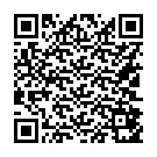 QR код за телефонен номер +16102851473