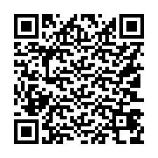 QR Code for Phone number +16103478078