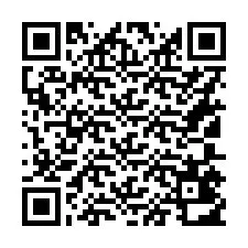 Código QR para número de telefone +16105412505