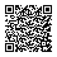 QR-koodi puhelinnumerolle +16106151258