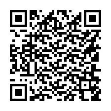 QR код за телефонен номер +16106158242