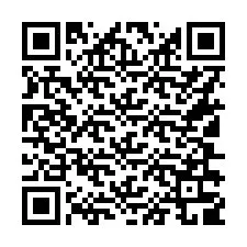 Código QR para número de teléfono +16106309164