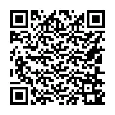 Código QR para número de telefone +16106741617