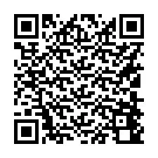 QR-Code für Telefonnummer +16108440312