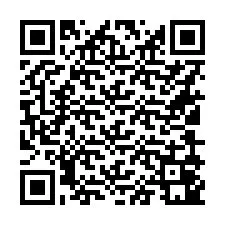 Código QR para número de telefone +16109041086