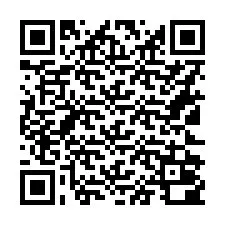 QR-koodi puhelinnumerolle +16122000015