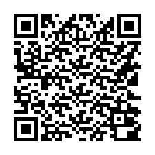 Codice QR per il numero di telefono +16122000046