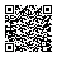 QR-code voor telefoonnummer +16122000048